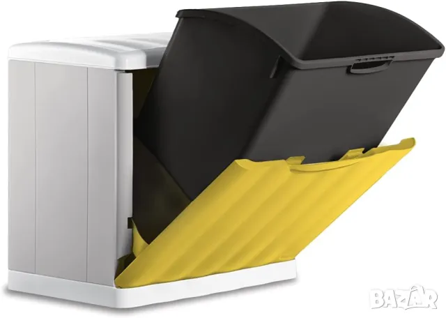 Кошче за Съхранение на вещи Stefanplast Amica Ecospace, 20л, един размер, жълто!, снимка 8 - Други стоки за дома - 47793172