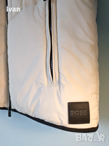 Мъжки елек Boss Cashton с качулка, снимка 5 - Якета - 53192639