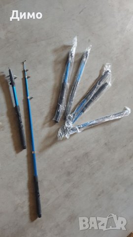 Склад разпродава!Конфискувани въдици 1. 80м.