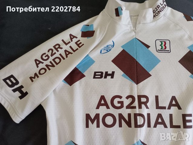    AG2R     три тениски,джърси колоездене , снимка 2 - Аксесоари за велосипеди - 32581325