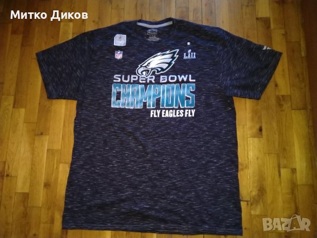 Тениска американски футбол Super Bowl LIII 2018г маркова на ПРО ЛАЙН размер ХЛ, снимка 7 - Други спортове - 37067664