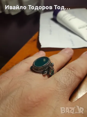 Мъжки бутиков сребърен пръстен ръчна изработка , снимка 11 - Пръстени - 48372546