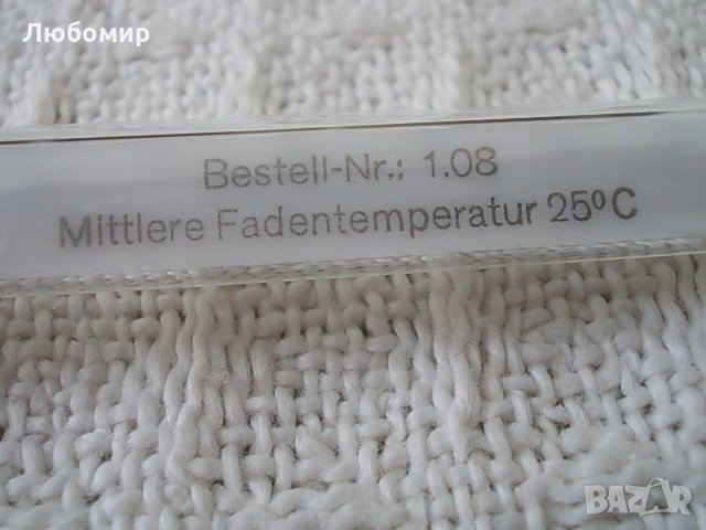 Прецизен термометър от +50 до +100C GDR, снимка 7 - Медицинска апаратура - 28774136