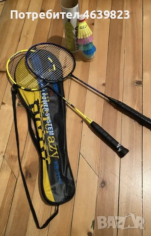 Ракети за бадминтон+пера 