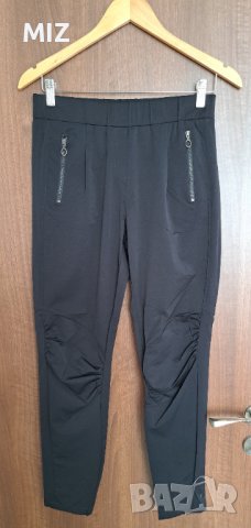 Дамски черен панталон-размер М