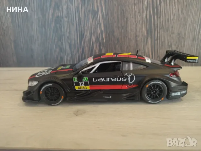 Метална количка Mercedes - AMG C63 DTM !!!, снимка 5 - Колекции - 48013209