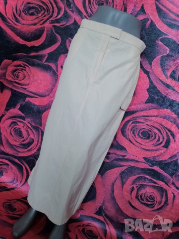 Светло бежова дълга пола ХЛ, снимка 1