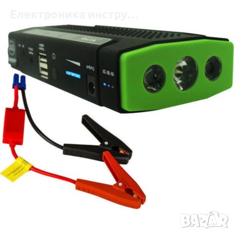 Комплект стартерно устройство High Power Jump starter за кола + компресор, снимка 2 - Аксесоари и консумативи - 43155778