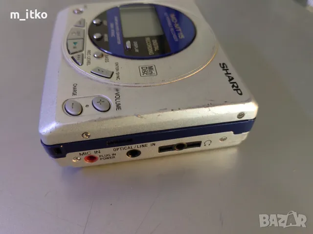 Sharp MD-MT15 мини диск плейър, снимка 3 - Грамофони - 49004168