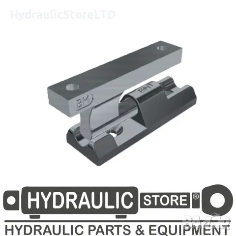 Поцинкована панта за капак комплект 15290110 + 15291110, снимка 1