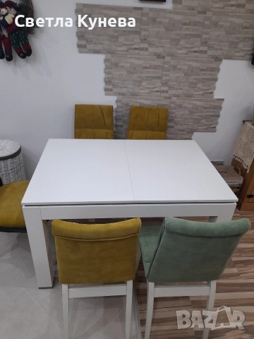 Трапезна разтегателна маса , снимка 2 - Маси - 52952058