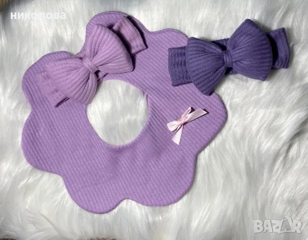 Ръчно изработени лигавници/ бандана, снимка 5 - Други - 48737231