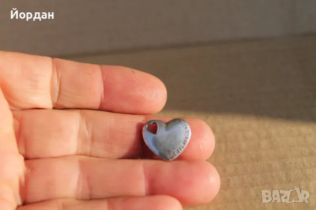 Сребърно сърце ''Tiffany & CO'', снимка 2 - Колиета, медальони, синджири - 47764755