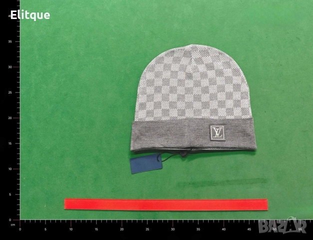 шапка и шал Louis Vuitton , снимка 3 - Шалове - 52720886