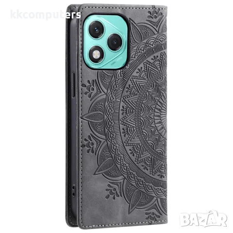 Honor 400 Lite Pattern Imprinted Magnetic Кожен Калъф и Протектор, снимка 13 - Калъфи, кейсове - 50034795