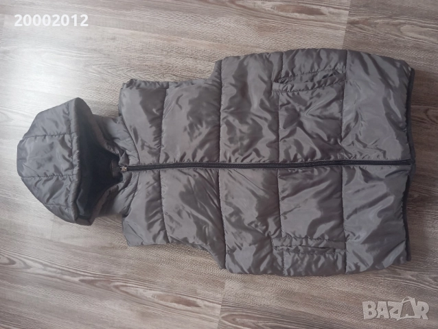 Ватиран елек с качулка , снимка 3 - Якета - 51858898