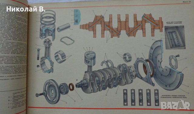 Книга Цветен албум автомобили ВаЗ 2108/2109  Лада Самара/Спутник 1989 год. На Руски език, снимка 10 - Специализирана литература - 37072999