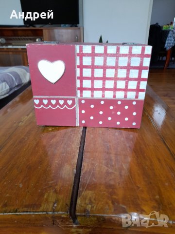 Стара дървена кутия,несесер #6, снимка 5 - Други ценни предмети - 32688560