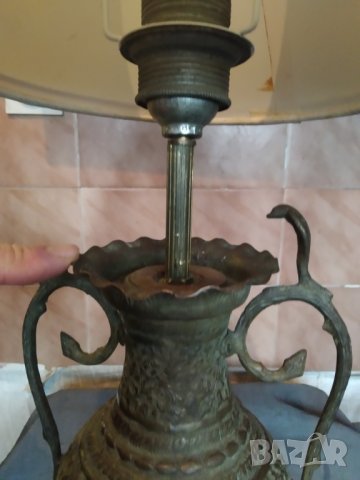 стара настолна лампа, снимка 2 - Настолни лампи - 35276928