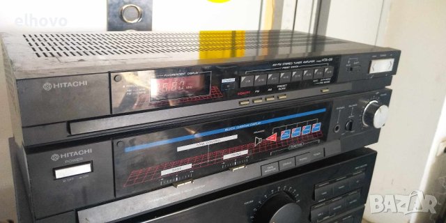Стерео усилвател, тунер HITACHI HTA-09, снимка 9 - Ресийвъри, усилватели, смесителни пултове - 43880869