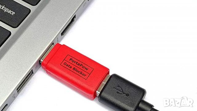USB Data Blocker Defender Адаптер за Защита от Пренос на Данни при Зареждане на Смартфон или Таблет, снимка 2 - USB кабели - 35209850