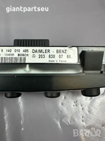 Управление Климатик за Мерцедес Mercedes-benz W203 2038300785, снимка 2 - Части - 49086426