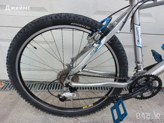 Планински алуминиев велосипед CUBE , снимка 17 - Велосипеди - 49965627