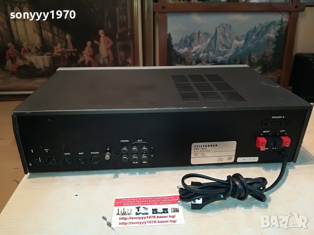 telefunken rr-100 receiver 0905221333, снимка 12 - Ресийвъри, усилватели, смесителни пултове - 36702443