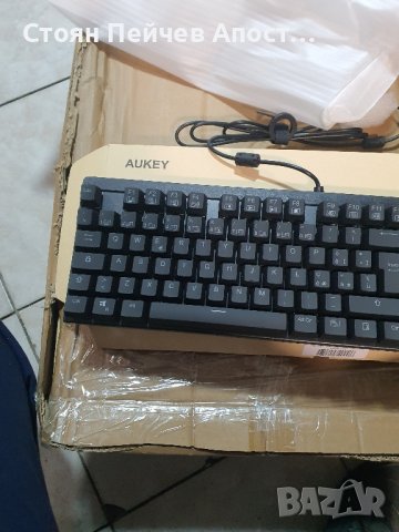 AUKEY KM-G6 Кабелна механична клавиатура, снимка 3 - Клавиатури и мишки - 43523109