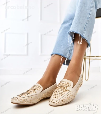 Дамски мокасини с шипове Lea, 3цвята , снимка 16 - Дамски ежедневни обувки - 50960107