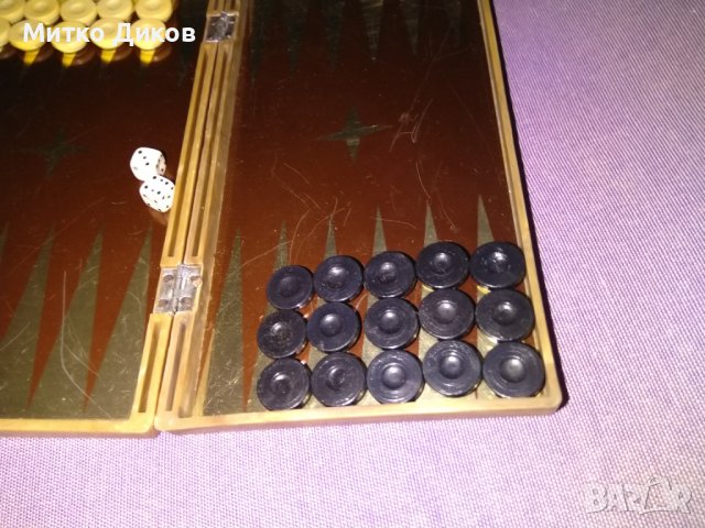 Малка табла №2  220х220мм отворена от соца, снимка 3 - Шах и табла - 32333701