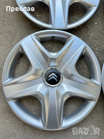 4 броя нови тасове за Citroen 15, снимка 2 - Аксесоари и консумативи - 48849796