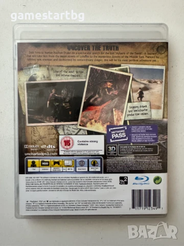 Uncharted 3: Drake's Deception за PS3, снимка 2 - Игри за PlayStation - 50853293