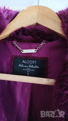 Дамско палто еко косъм, снимка 2 - Палта, манта - 53065877