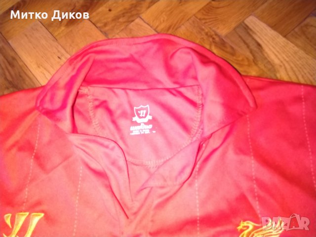 Ливърпул тениска 2012-13 домакини  дълъг ръкав размер Л, снимка 2 - Футбол - 27942906