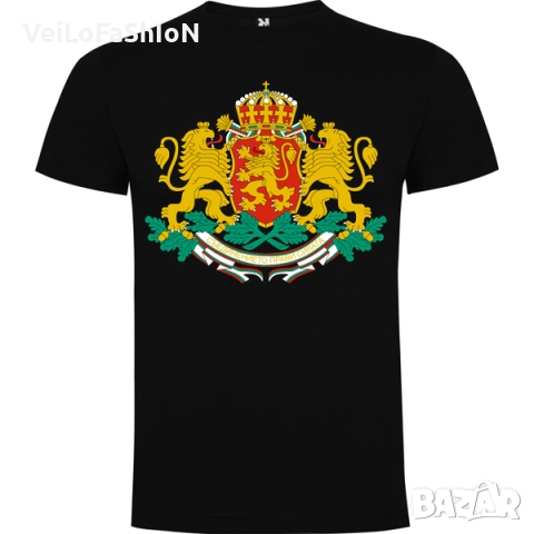Нова мъжка тениска Герб, България в три цвята , снимка 2 - Тениски - 43953198