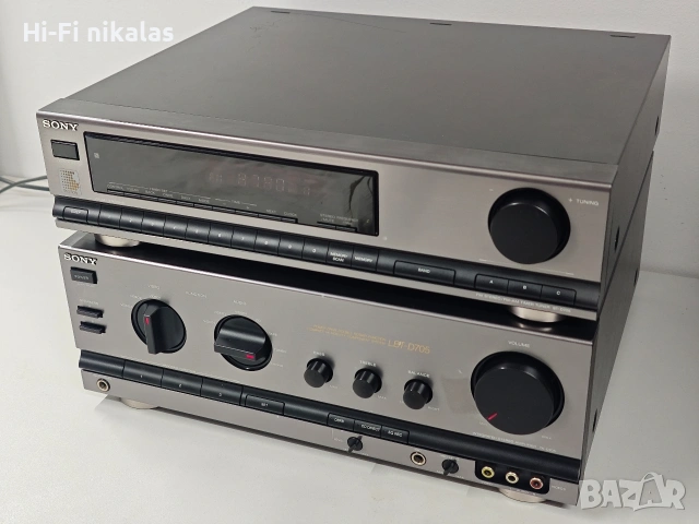 стерео усилвател FM радио ресийвър SONY TA-D705 ST-D705, снимка 2 - Ресийвъри, усилватели, смесителни пултове - 53606067