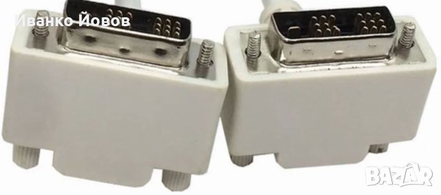 Компютърен цифров DVI кабел за видео монитори, проектори или телевизори: LCD дисплей (TFT) , снимка 2 - Кабели и адаптери - 37080179