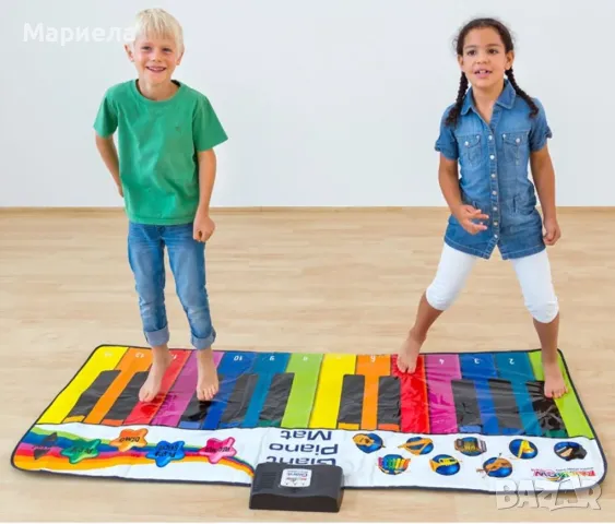 Детска подложка за танци 2 в 1 N-Gear - Пиано XXL / 180см.