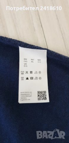 Hugo Boss Elfonso Wool Half Zip Jumper Mens Size XL ОРИГИНАЛ! Мъжкa Жилетка  с 3/4 Цип!, снимка 12 - Пуловери - 47622417
