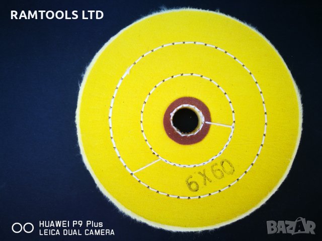 Полираща шайба (кече) от плат и памучна , снимка 7 - Полирмашини - 25177431