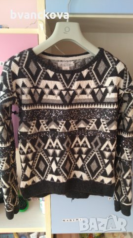 Топъл пуловер H&M, снимка 1 - Блузи с дълъг ръкав и пуловери - 34805614