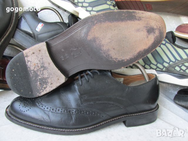 КАТО НОВИ TCM МЪЖКИ ОБУВКИ ОКСФОРД 43 - 44 ОТ ЕСТЕСТВЕНА КОЖА В ЧЕРЕН ЦВЯТ, снимка 7 - Ежедневни обувки - 37604870