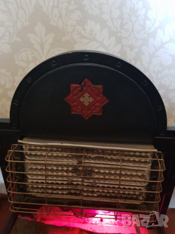 Стара английска камина на ток Belling & Co. Ltd-50те години, снимка 5 - Антикварни и старинни предмети - 38456566