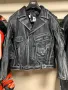 Кожено чопърско яке Motomall мото чопър естествена кожа яке мотор, снимка 3