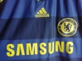 Chelsea Drogba Adidas оригинална тениска фланелка екип Челси Дрогба 2009/2010 , снимка 5