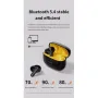 Безжични слушалки Planet Tech Realfit F3, Bluetooth 5.4, ANC Активно шумопотискане, Stereo Superb Ba, снимка 5