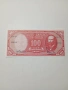 ЧИЛИ БАНКНОТА 100 ПЕСОС 1960-1961 Г , снимка 1