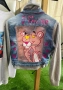 Ръчно рисувано яке, снимка 7