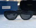GUCCI с лого 1:1 дамски слънчеви очила котка 2 цвята, снимка 10